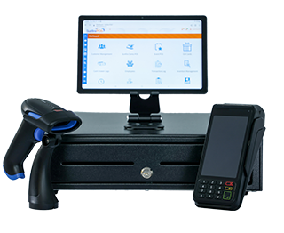 Basic PLine POS equipment bundle from Sunfire POS