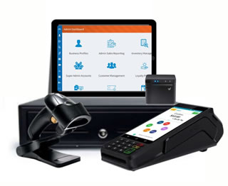 Premium PLine POS equipment bundle from Sunfire POS